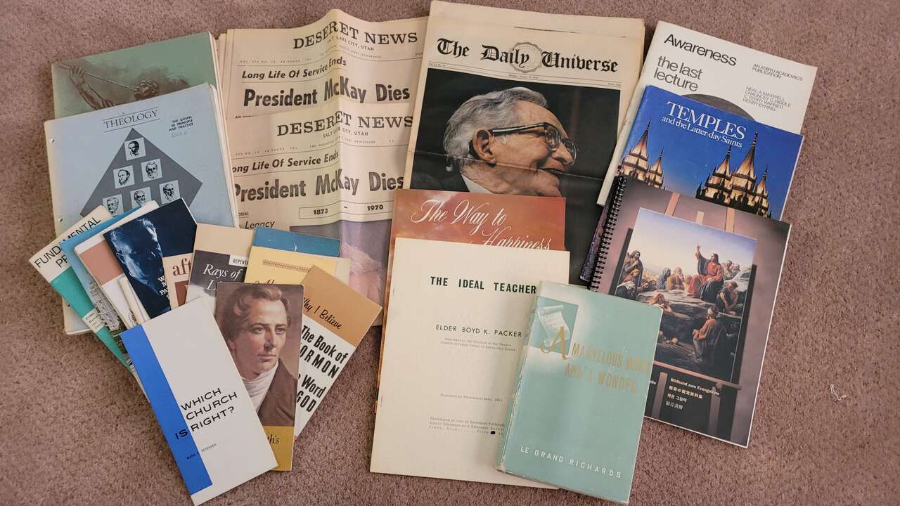 Lot of Vintage LDS Memorabilia