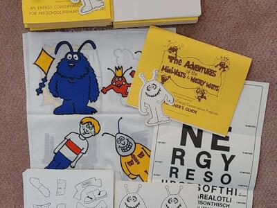 Preschool Conservation Curriculum "The Adventures of Mini-Volts and Wasty Watts"