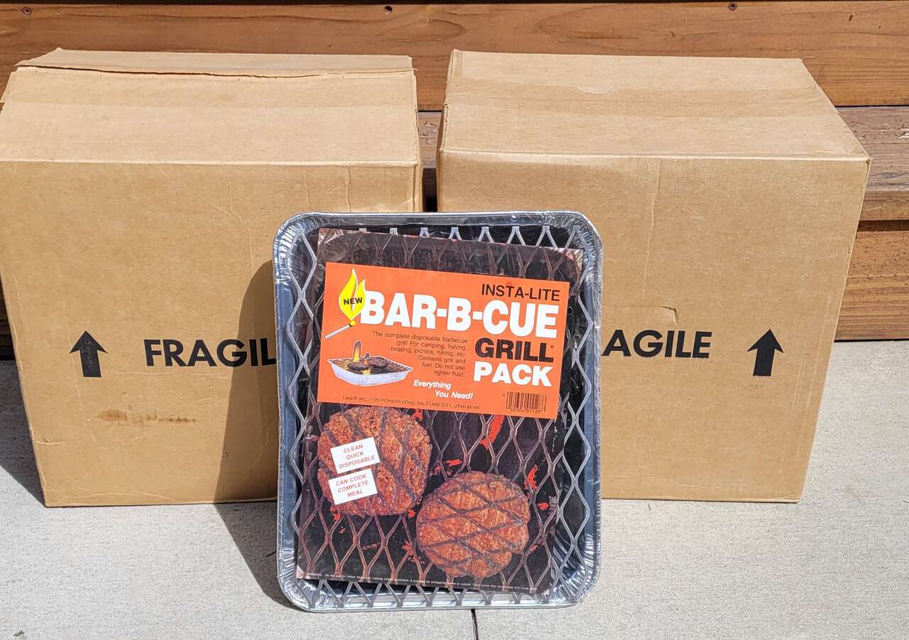 Lot of 6 New : Bar-B-Cue Grill packs