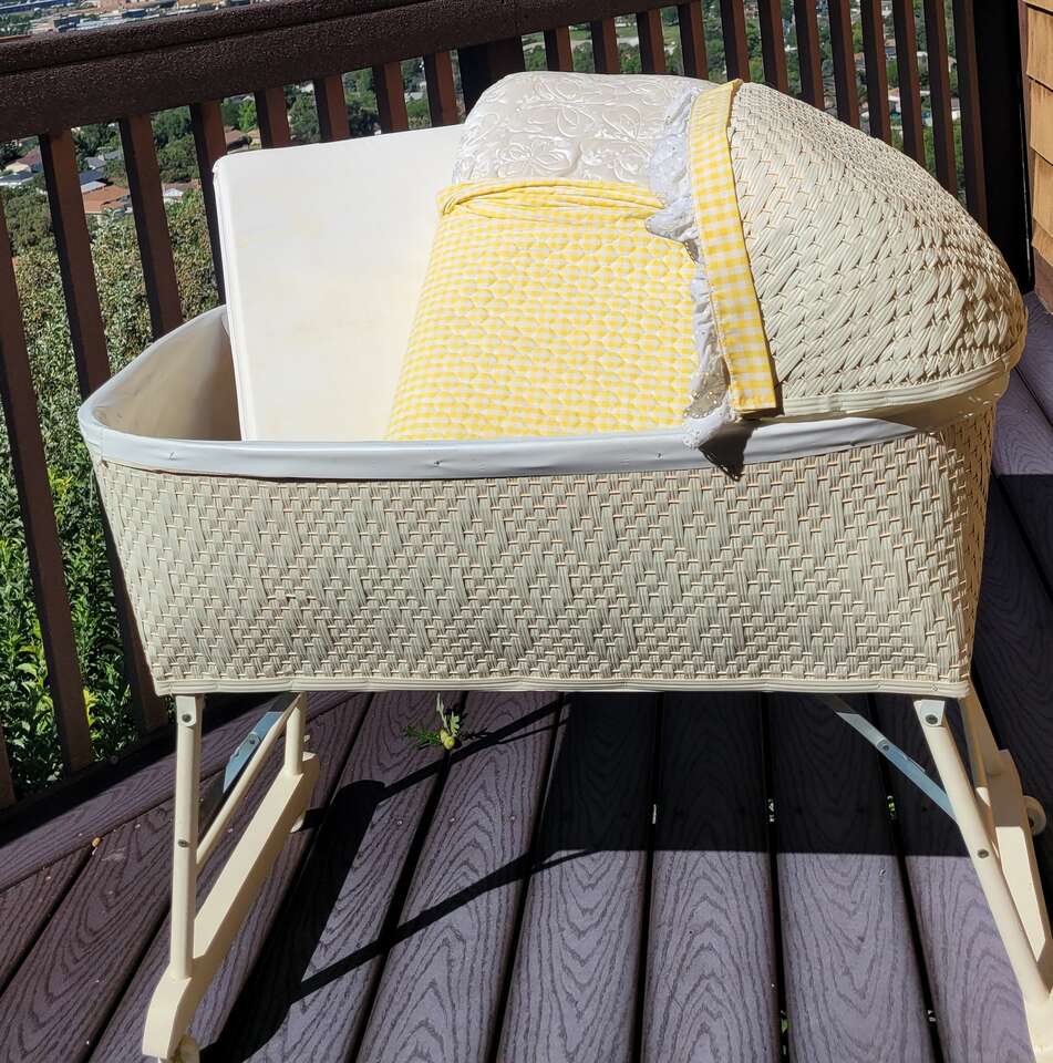 Vintage Baby Bassinett