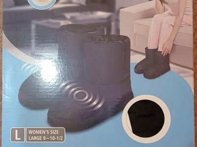 New Women's Memory Foam Massaging Booties