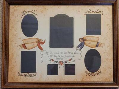 Angel Mat Photo Frame