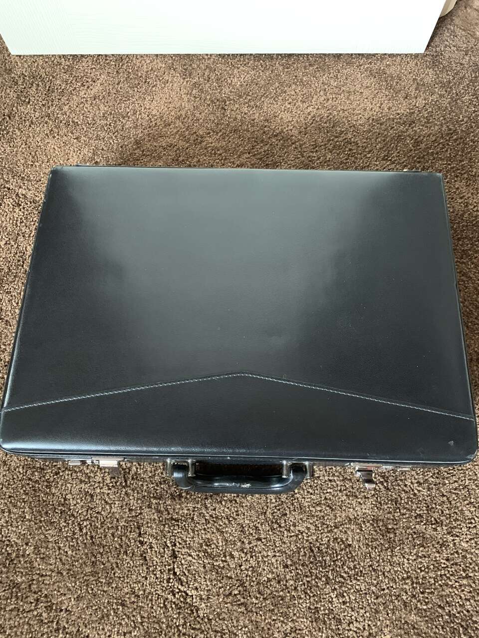 Skymaster Leather Brief Case