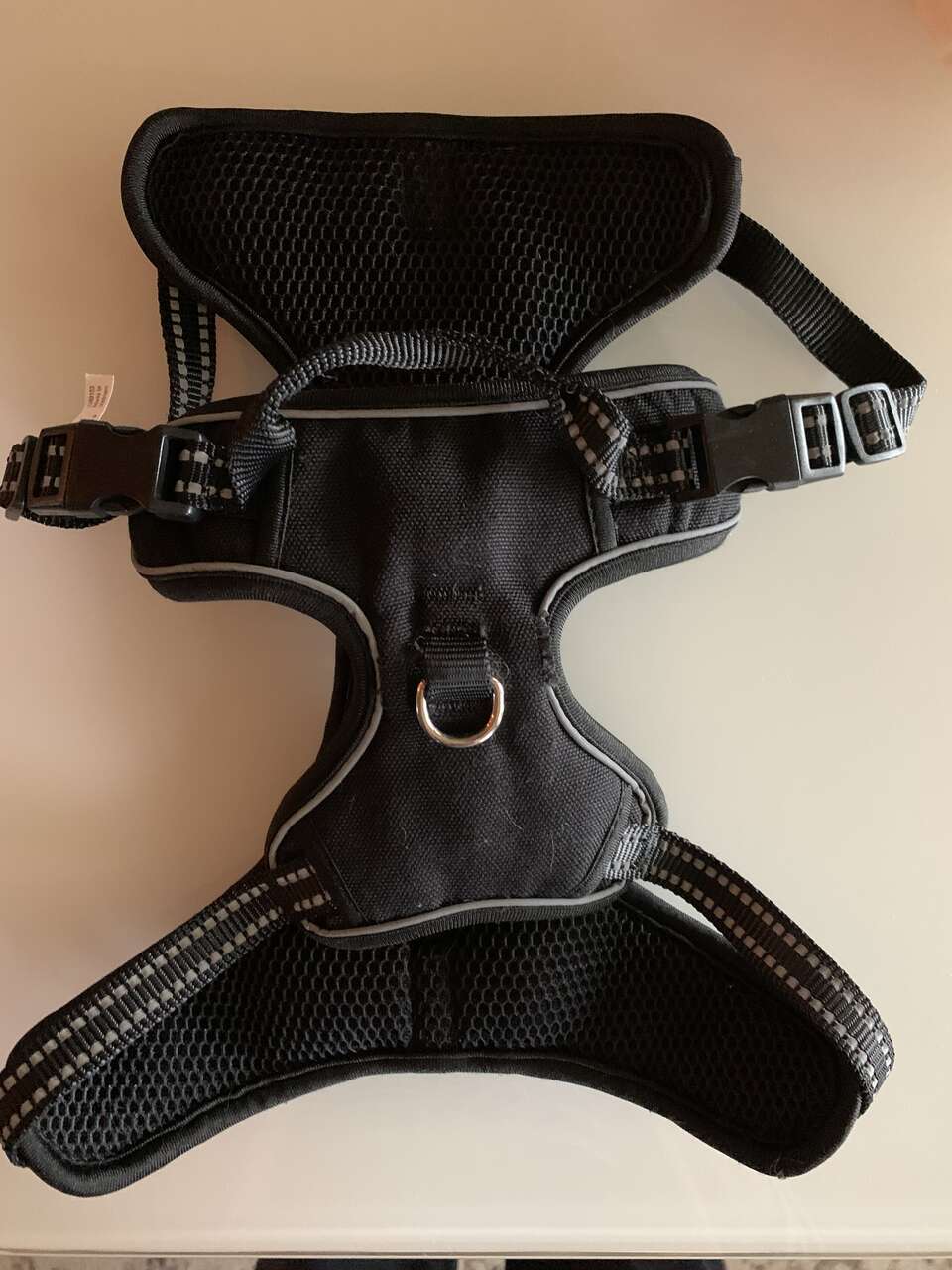Medium Black Dog Harness