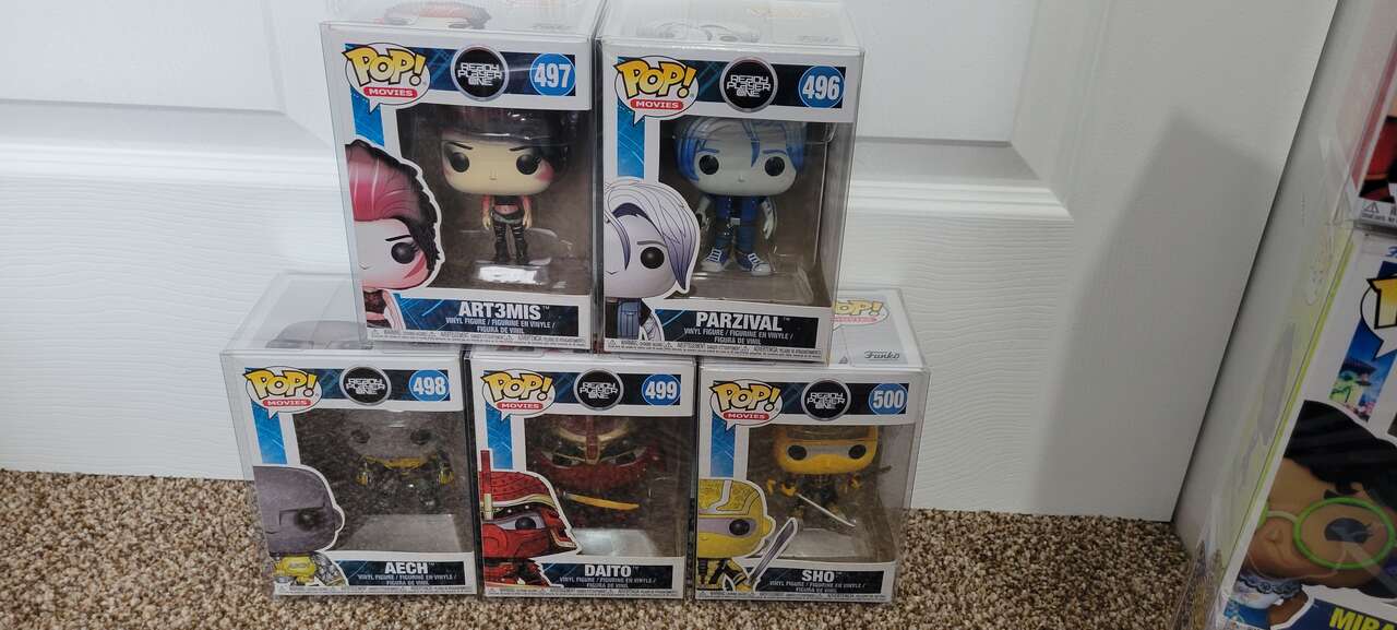 Funko pops Ready Player One set