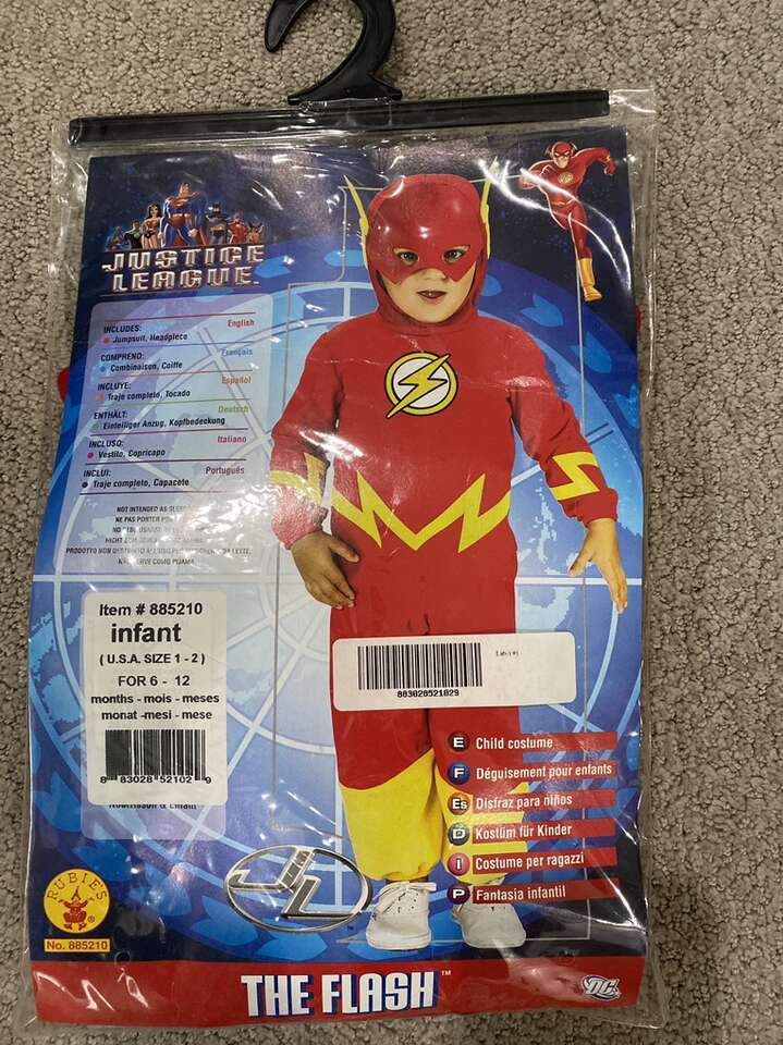 The Flash Infant Costume