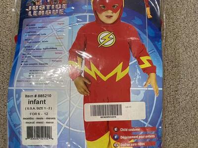 The Flash Infant Costume