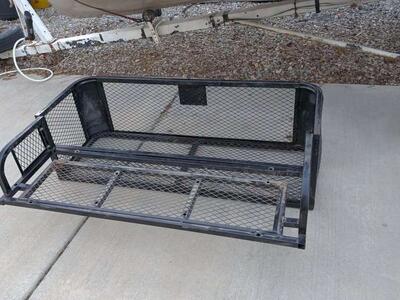 Rear Drop Cargo Basket Rack