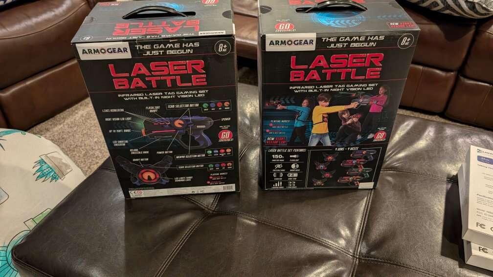 2 Laser Battle laser tag sets, New in box