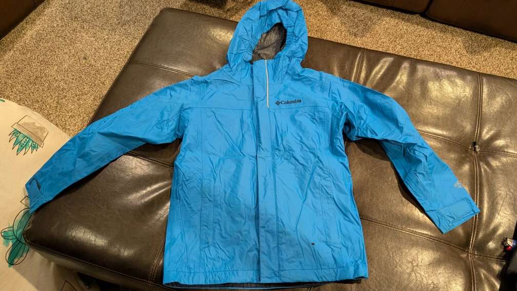 Columbia Rain jacket, kids small