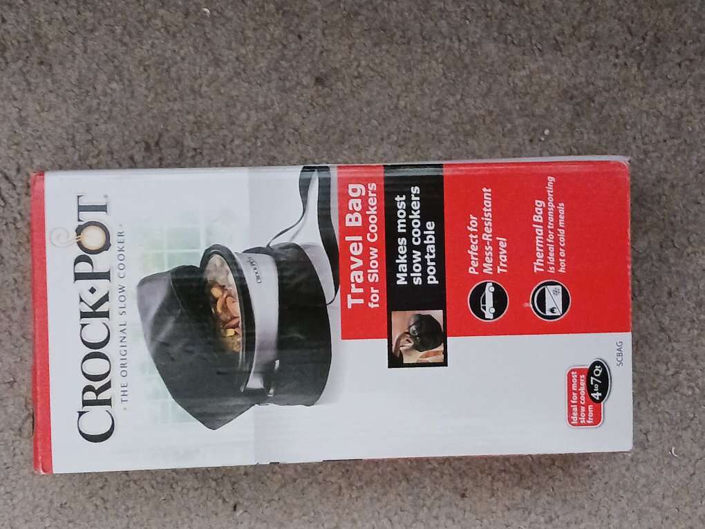 Crockpot travel bag.