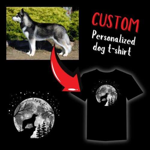 Custom/Personalized Dog T-Shirt Halloween