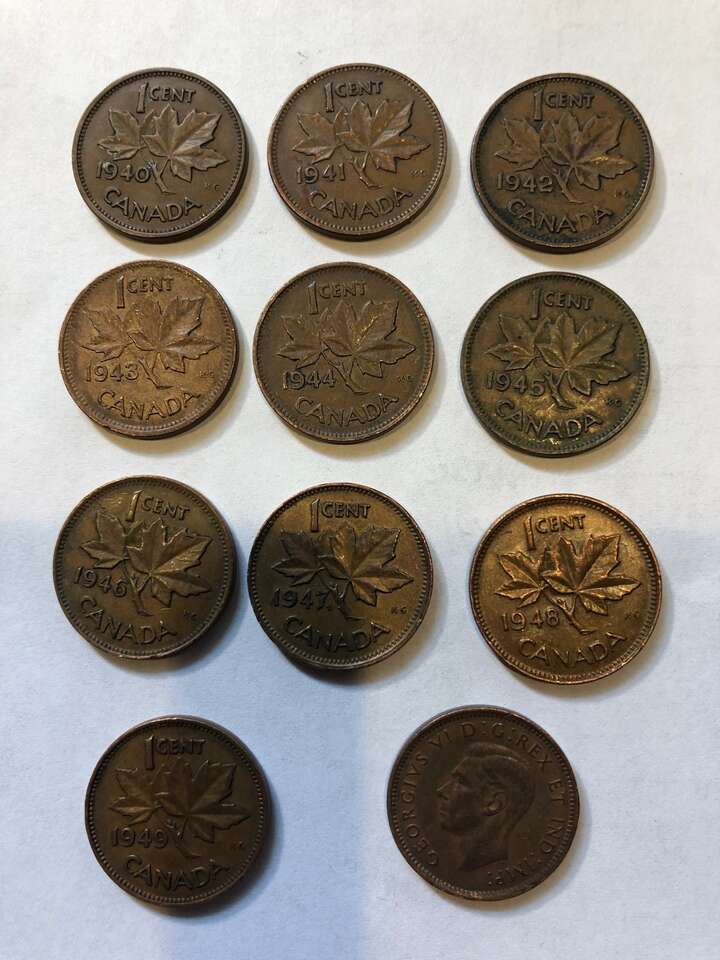 Canadian Pennies