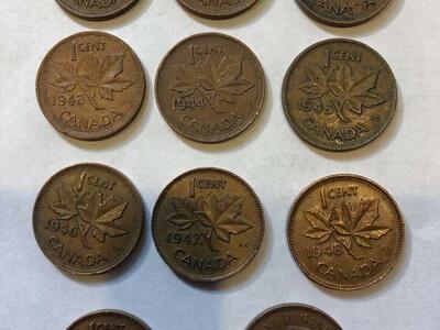 Canadian Pennies