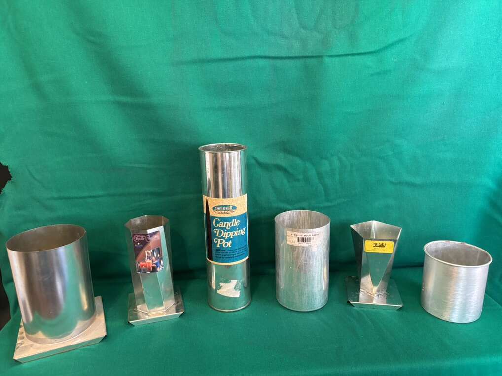 Candle Molds and Wax, Full Hobby Kit