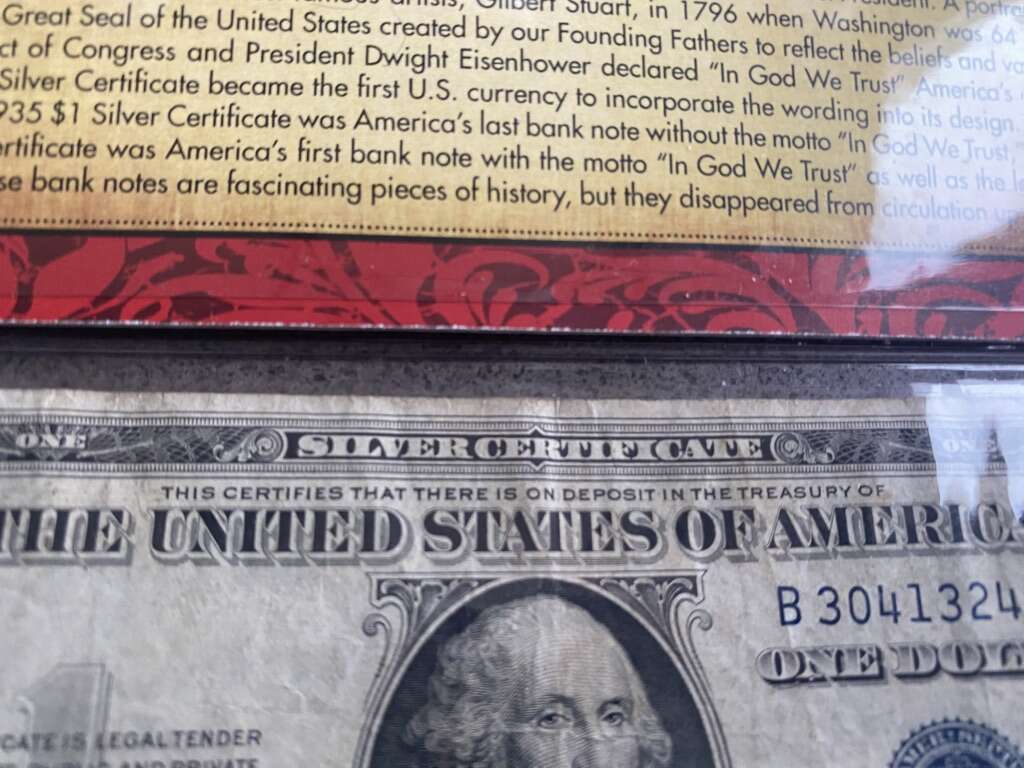 1935 Silver Certificate Dollar Bill