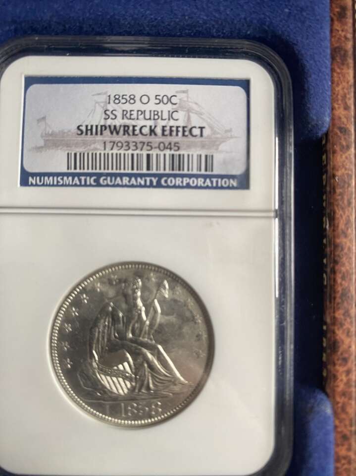 Shipwrecked Coin SS Republic