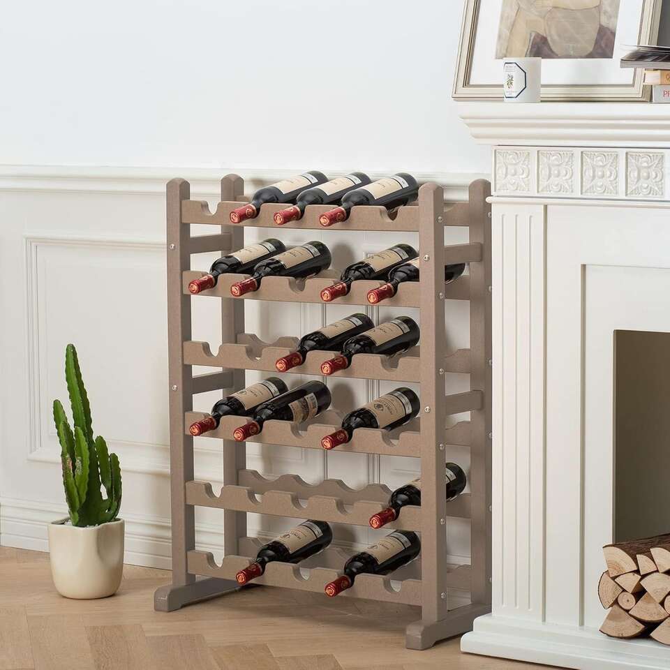 TORVA Wine Rack - Freestanding Floor, 30 Bottles - New in box