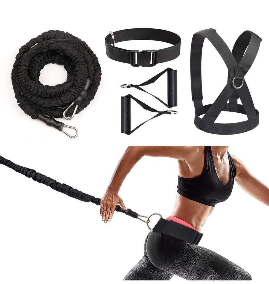 Resistance Bands And Bungee Set - New