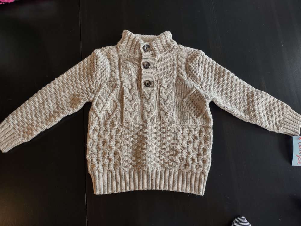 New w/ Tags, Boys Sweater Size 4, Cat and Jack