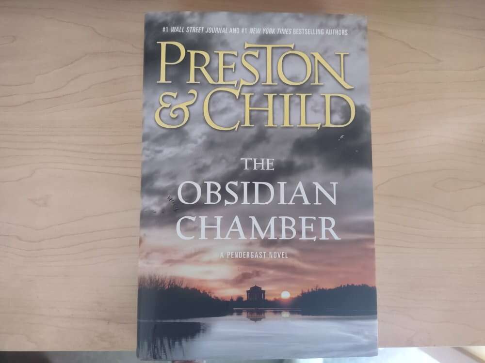 Preston & Child, The Obsidian Chamber, Hardcover
