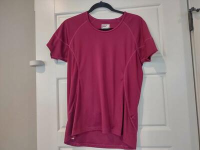 Bontrager Womens Medium Cycling Jersey Plum Color