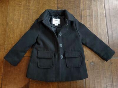 Black Toddler Dress Coat Size 24 month Unisex