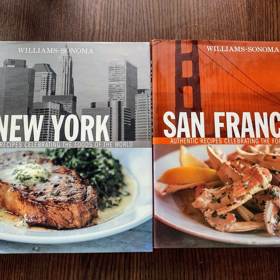 Williams Sonoma Culinary History Cookbooks NY SF