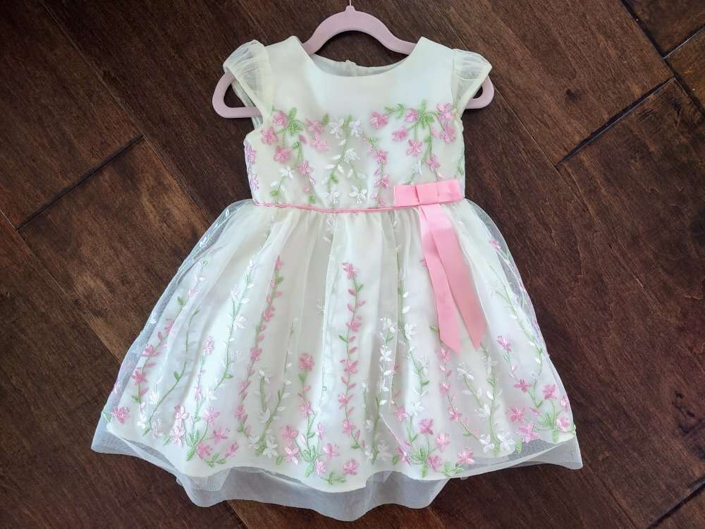 Toddler Girl Dress 2T Easter Sunday Summer Wedding
