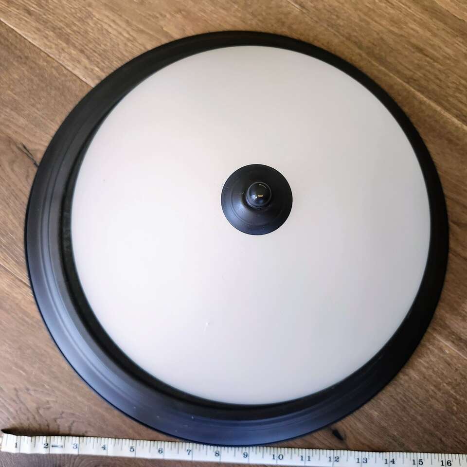 3 Light Bulb Oil-Rubbed Bronze Flush Mount