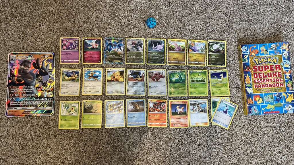 Pokemon Cards, and Handbook
