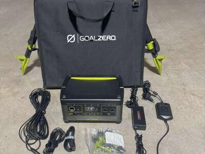 Goal Zero Yeti 500X With Extras