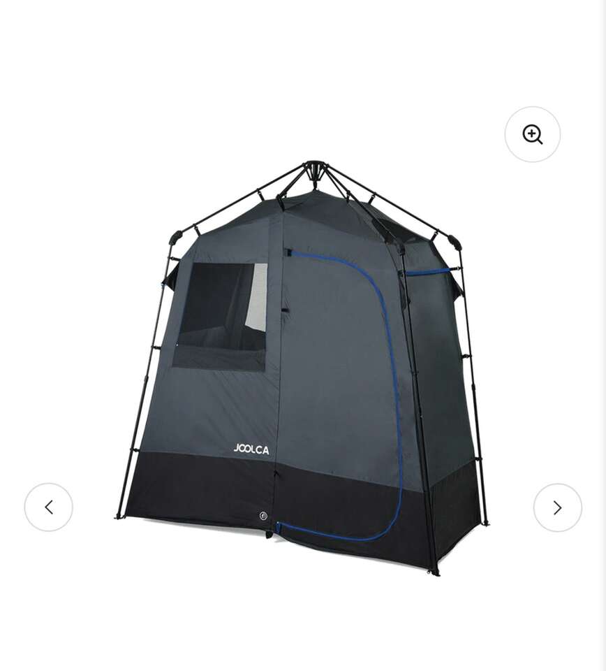 New joolca 2 Room Shower Tent W/ Floor Awning Kit