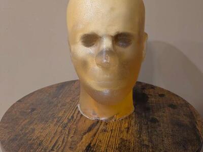 Utah Backyard Ballistics head shooting target