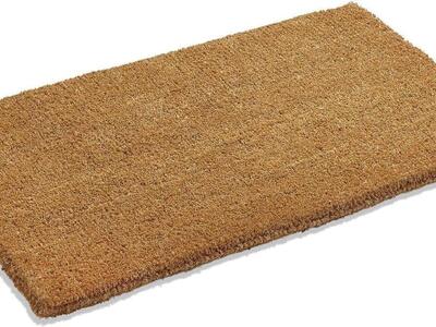 Natural Coir Doormat, 18x30