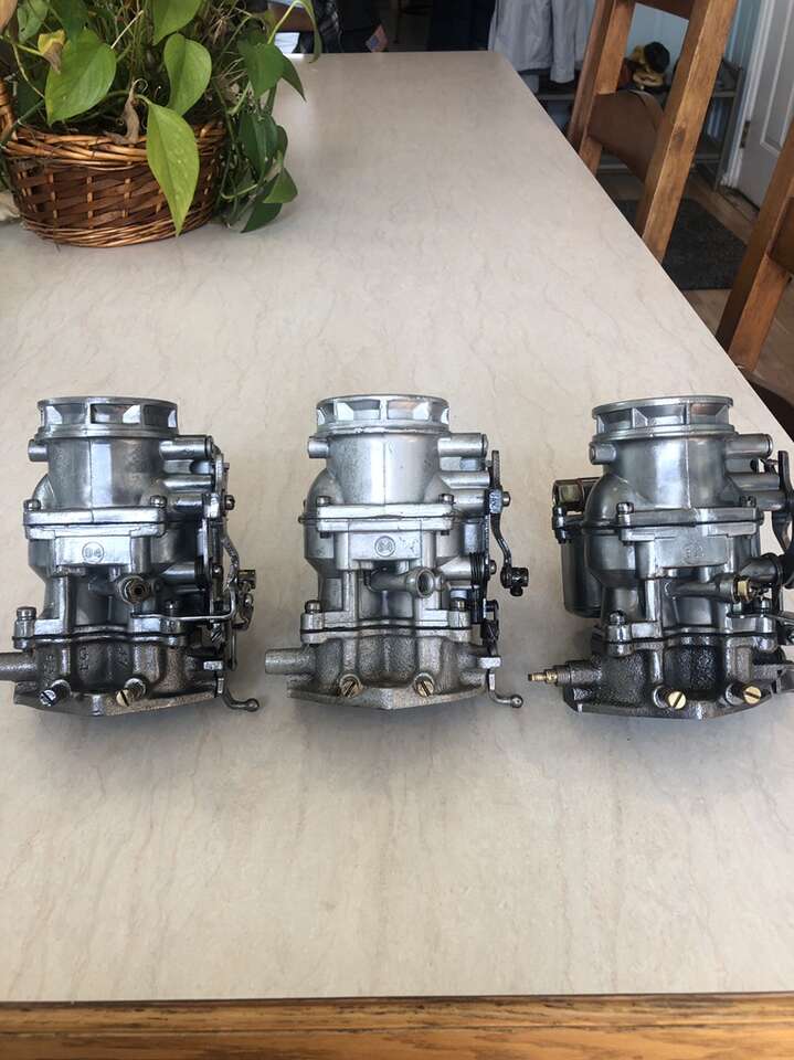 Three Ford 94 Model 8BA Carburetor Vintage Hotrod