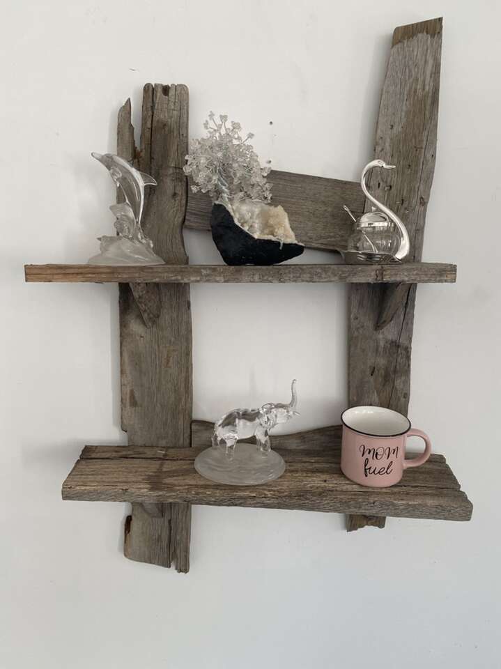 Handmade Wooden Shelf Wall Hanger