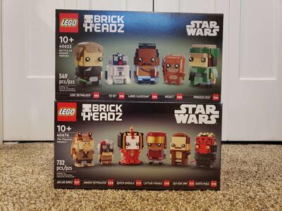 Lego star wars brickheadz