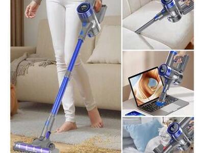 Cordless Vacuum Cleaner, 33Kpa/400W Stick Vacuum