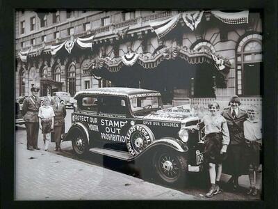 Framed reproduction Photo of Prohibition Photo