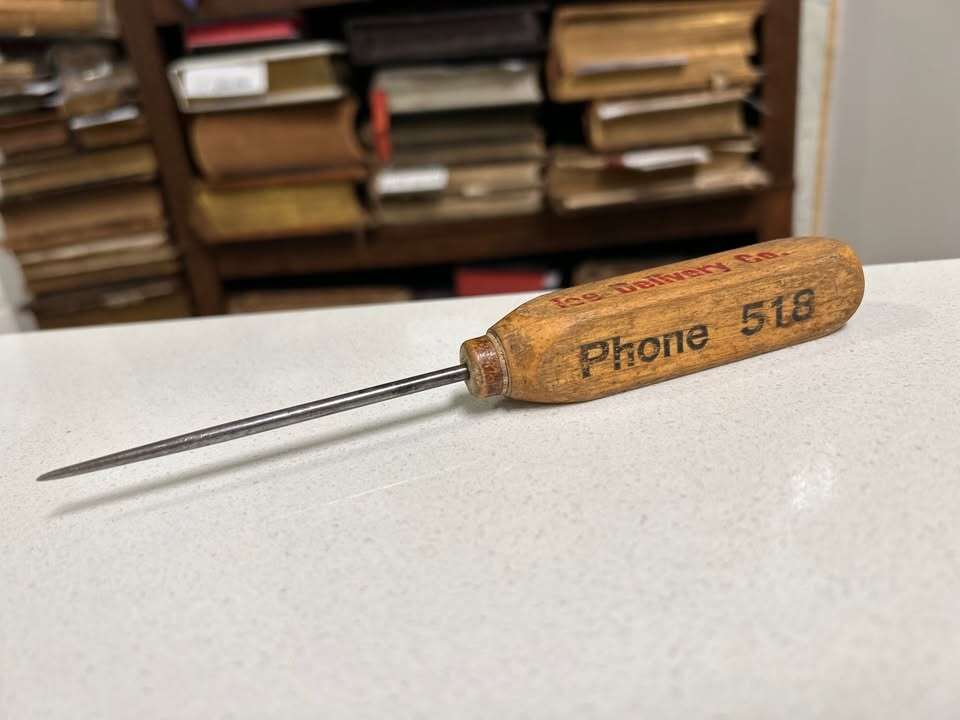 Historic Ogden Ice pick - vintage - good condition