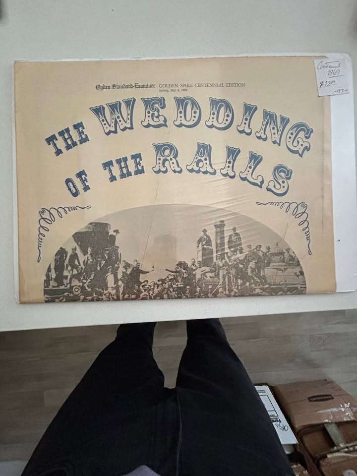 Ogden Standard Examiner May4, 1959 Wedding of the Rails