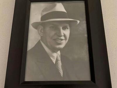 Ogden Mayor Harmon W. Peery press photo October 15, 1934