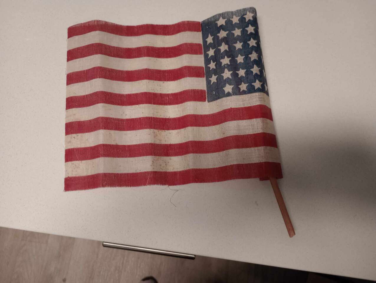 45 Star American Flag - handheld
