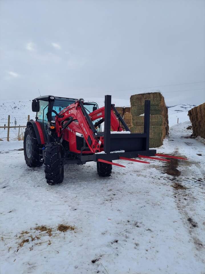 Bale Fork For Tractor Or Skidsteer