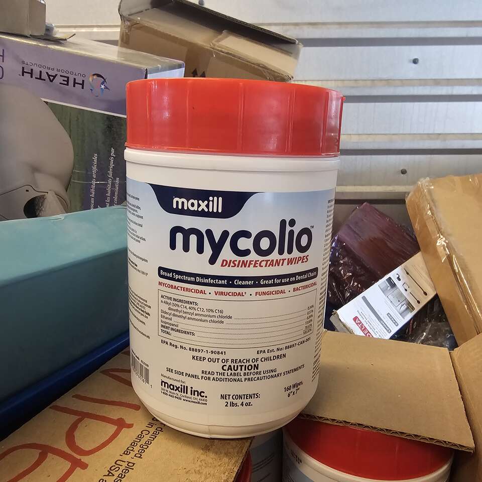 Maxill MyColio Disenfecting Wipes 160 Count