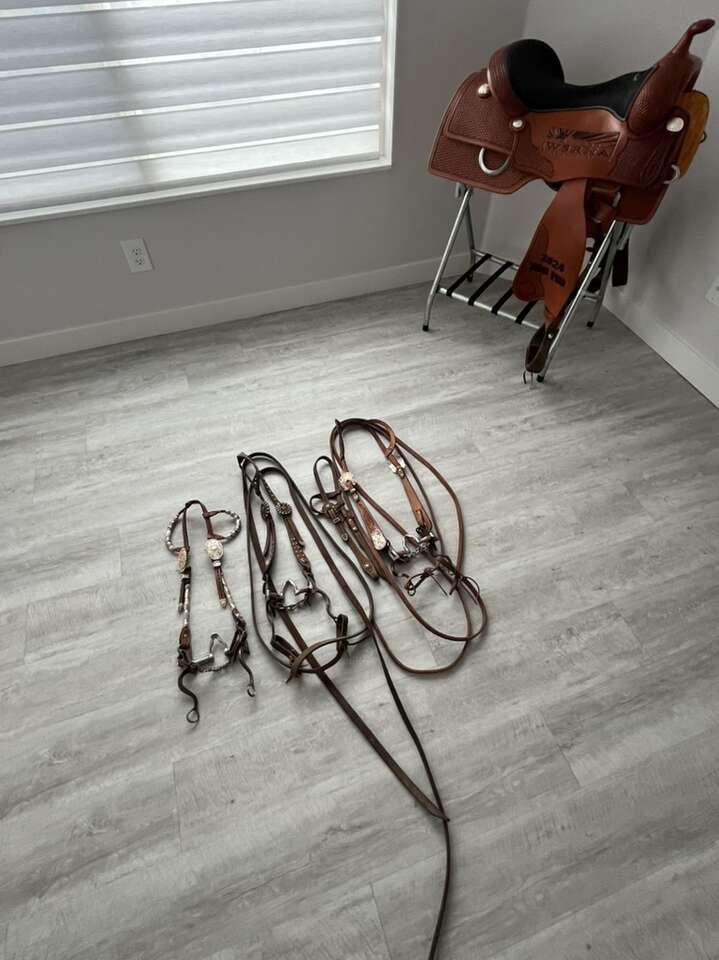 Nice Head stalls And Bits, Etc