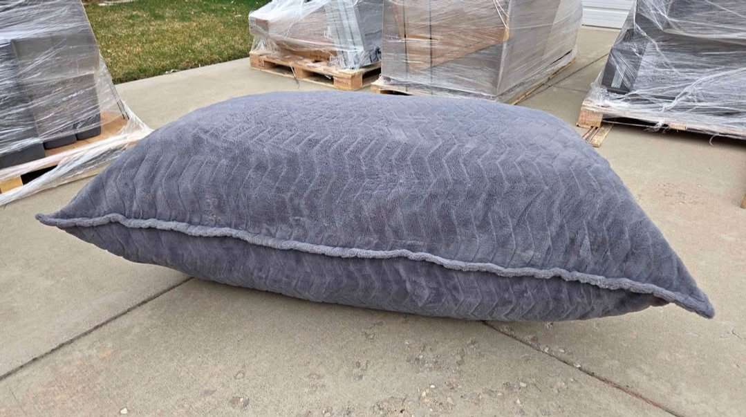 🪶Jumbo Crash Pillow Foam Filled Plush Lounger