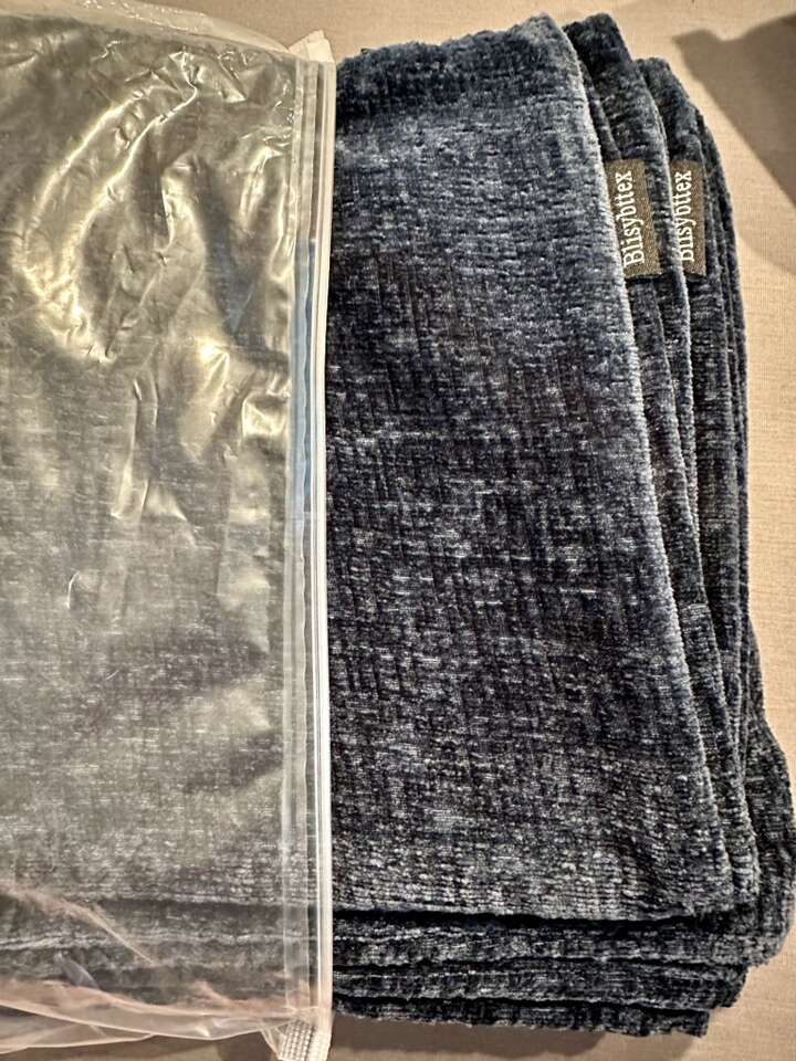 Throws Pillow Covers 4 Pack 18 x 18 Navy