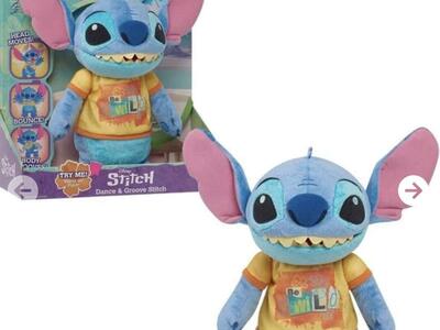 Disney Dancing & Grooving Stitch Plush